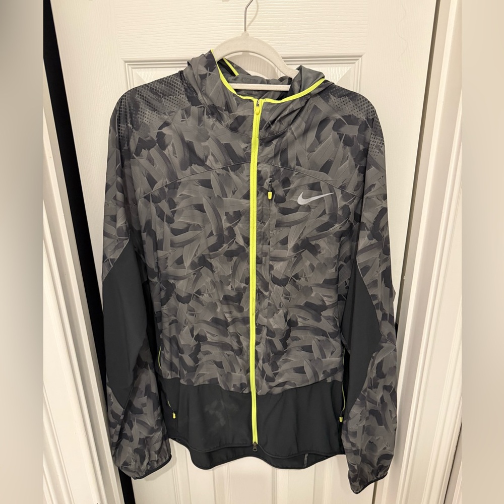 Men’s Nike Black rain Jacket XL